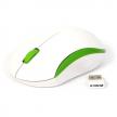 Mysz optyczna bezprz.Omega OM-0418 biało-zielona