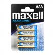 Baterie Maxell alkaliczne AAA opak. 4 szt.