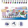 Farby w sztyfcie PlayColor 12 kol.textile
