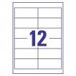 Etykiety Avery 97x42,3 12 3659