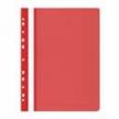Skoroszyt miękki A4 z perforacją Economy czerwony
