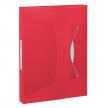 Teczka z gumką Esselte Vivida 40mm czerwona