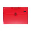 Teczka 12 przegródek A4 Eagle z rączką 9112A czerw