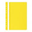 Skoroszyt miękki A4 z perforacją Economy żółty