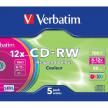 Płyta CD-RW Verbatim slim 