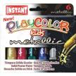 Farby w sztyfcie Instant PlayColor 6kol. metaliczn